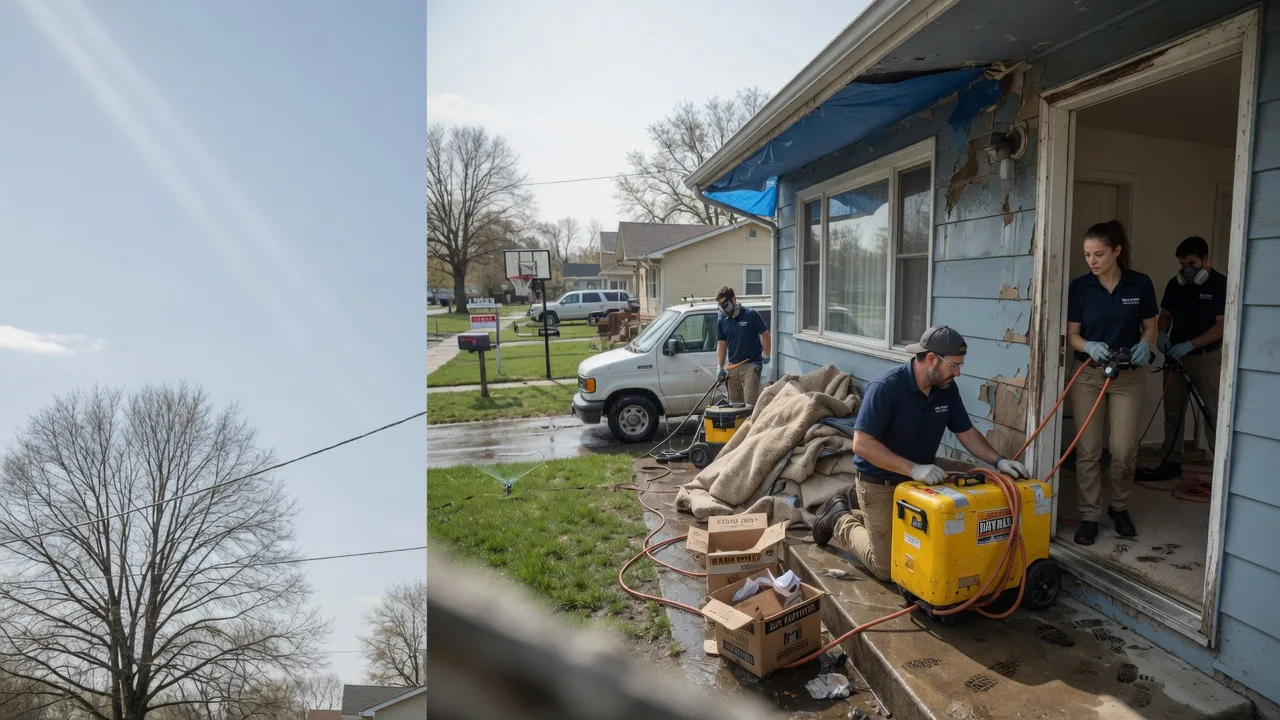 Basement Flood Cleanup in Noblesville, IN near me